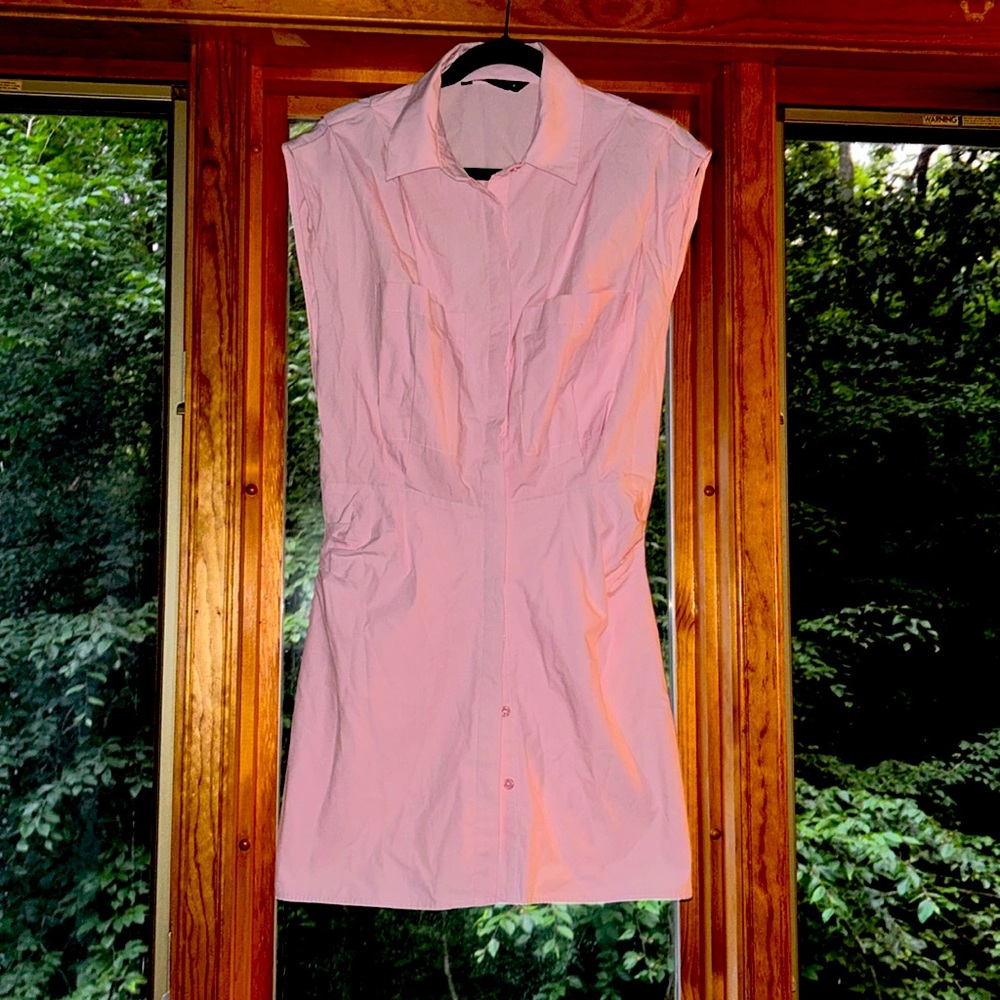 ZARA like new pink mini dress.